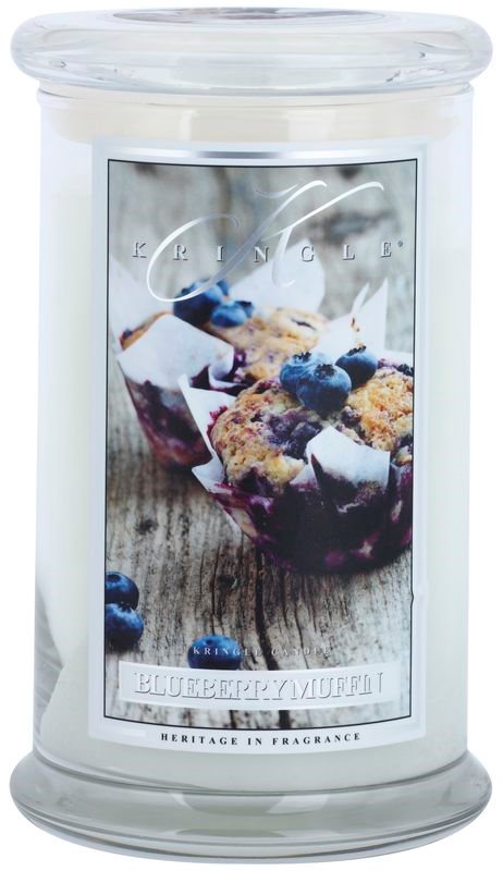 Kringle Candle Blueberry Muffin lumânare parfumată 624 g