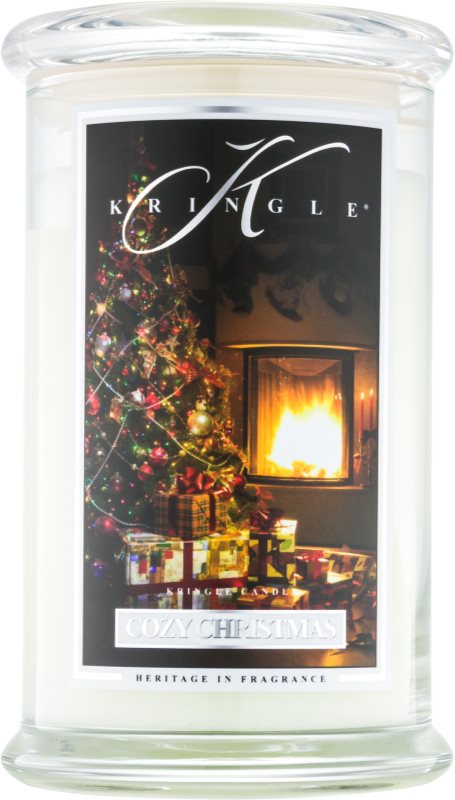 Kringle Candle Cozy Christmas candela profumata 624 g