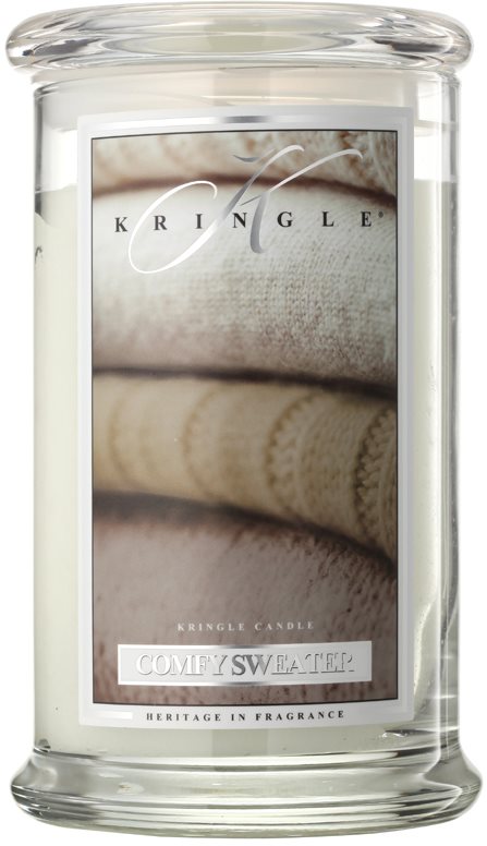 Kringle Candle Comfy Sweater vonná svíčka 624 g