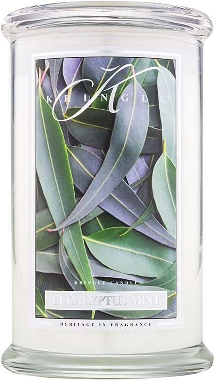 Kringle Candle Eucalyptus Mint bougie parfumée 624 g