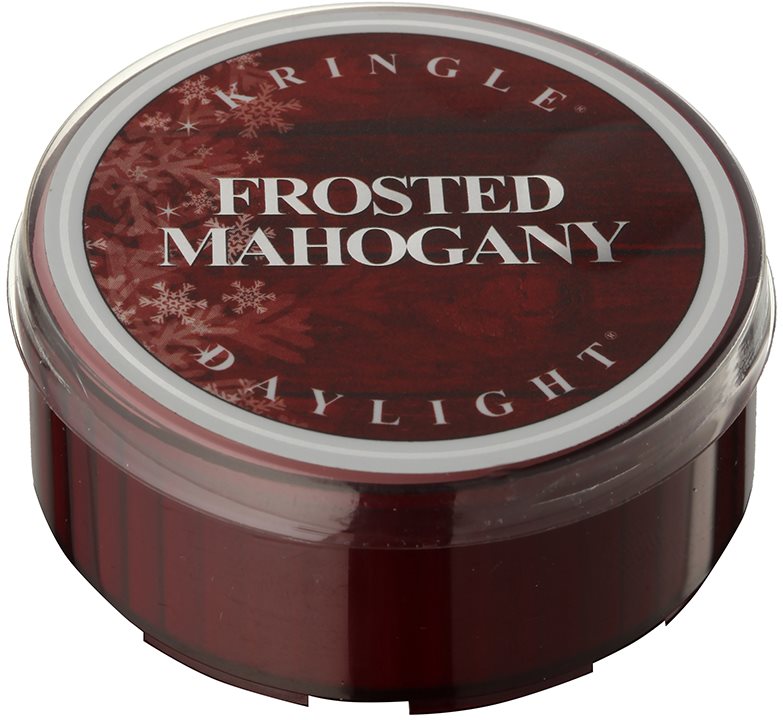 Kringle Candle Frosted Mahogany świeczka typu tealight 35 g
