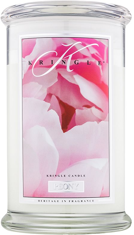 Kringle Candle Peony vonná sviečka 624 g