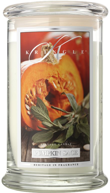 Kringle Candle Pumpkin Sage illatos gyertya 624 g