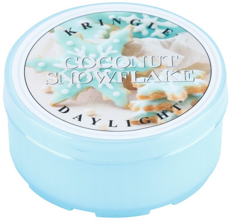 Kringle Candle Coconut Snowflake vela do chá 35 g