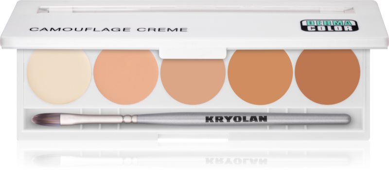 Kryolan Dermacolor Camouflage System палетка кремових коректорів 5 кольорів