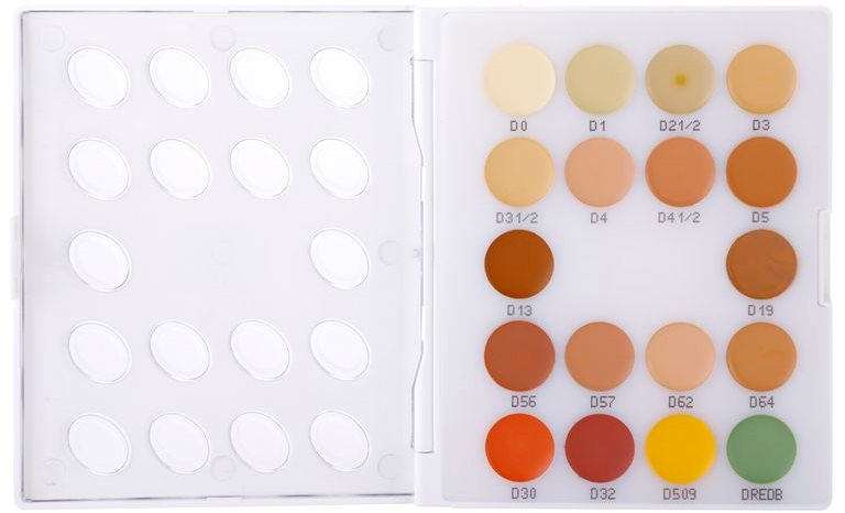 Kryolan Dermacolor Camouflage System mini paleta korektorov