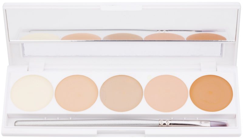 Kryolan Dermacolor Camouflage System paleta corectoare cu 5 culori cremoase