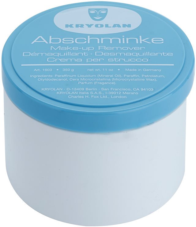 Kryolan Basic Removal vazelína na odličovanie odolného make-upu veľké balenie