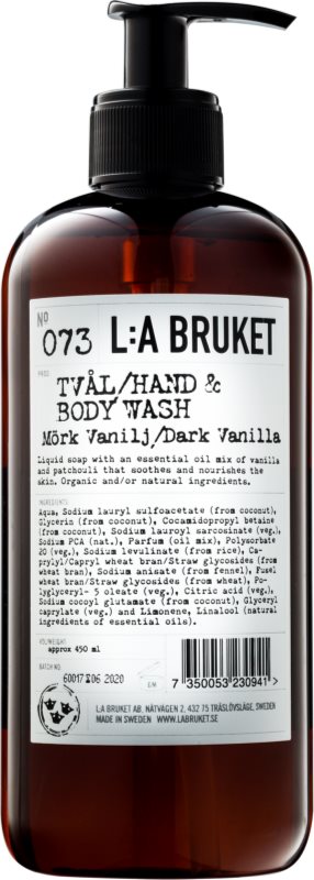 L:A Bruket Body Liquid Soap With Vanilla