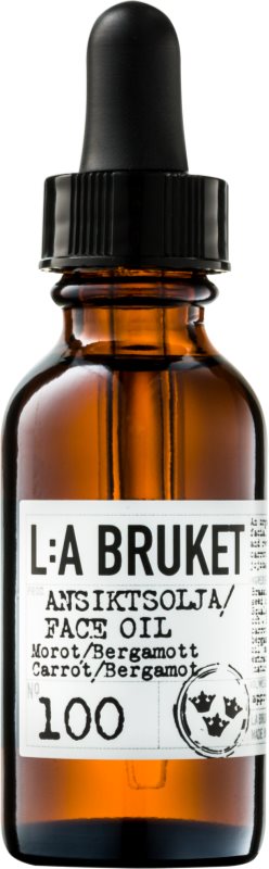 L:A Bruket Face pleťový olej s beragmotom a karotkou