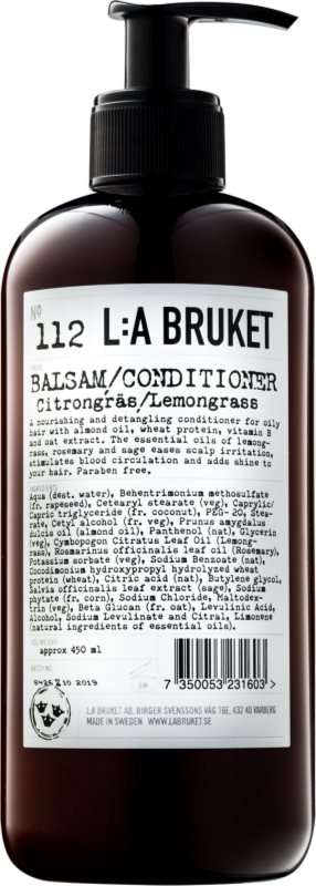 L:A Bruket Hair Conditioner für normales bis fettiges Haar