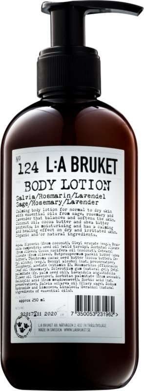 L:A Bruket Body lapte de corp cu salvie, rozmarin si lavanda