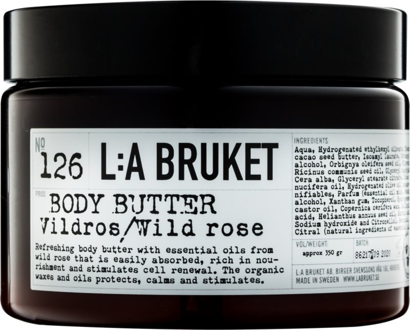 L:A Bruket Body Körpermilch mit wilder Rose