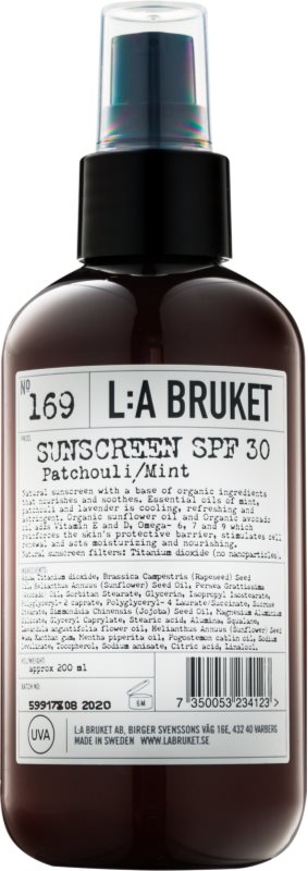 L:A Bruket Sun крем для засмаги SPF 30