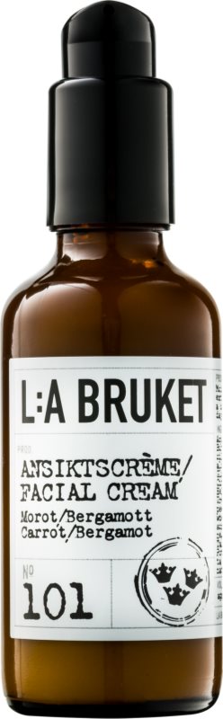 L:A Bruket Face vyživující hydratační krém s výtažkem z karotky
