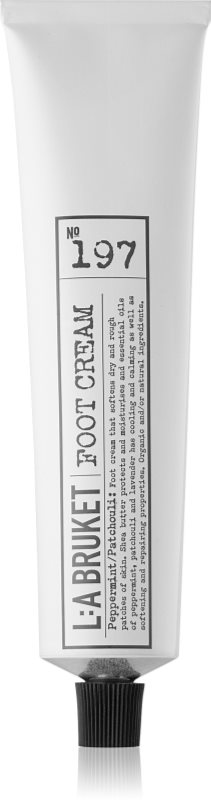 L:A Bruket Body Foot Cream with Mint and Patchouli