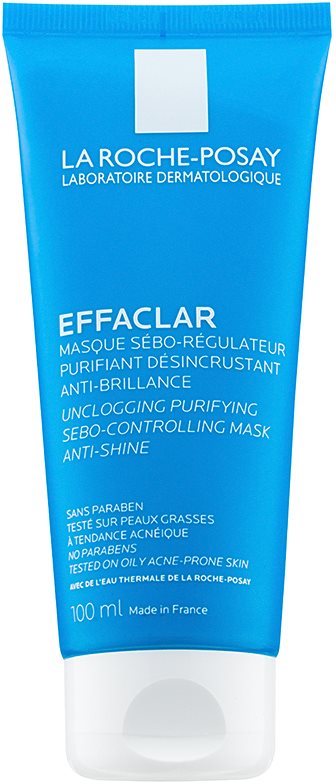 La Roche-Posay Effaclar reinigende Maske zur Reduktion von Hauttalg und zur Verkleinerung der Poren