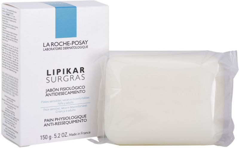 La Roche-Posay Lipikar Surgras мило для сухої та дуже сухої шкіри