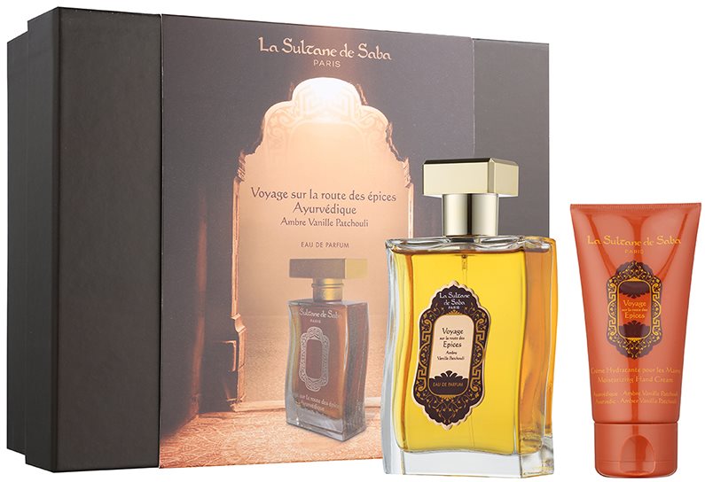 La Sultane de Saba Ambre, Vanille, Patchouli dárková sada I.