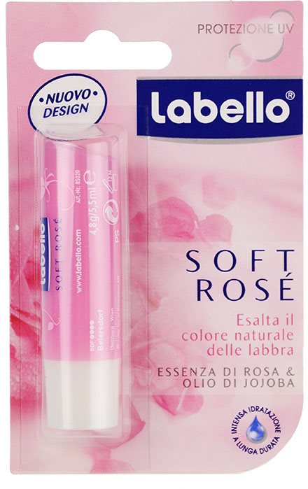 Labello Soft Rosé bálsamo de lábios