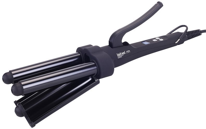 label.m Electrical The Advanced Pro Triple Barrel Waver 25 mm Triple Barrel Curling Iron