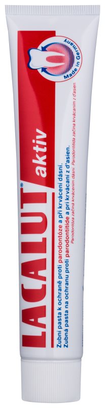 Lacalut Aktiv Toothpaste To Treat Periodontitis