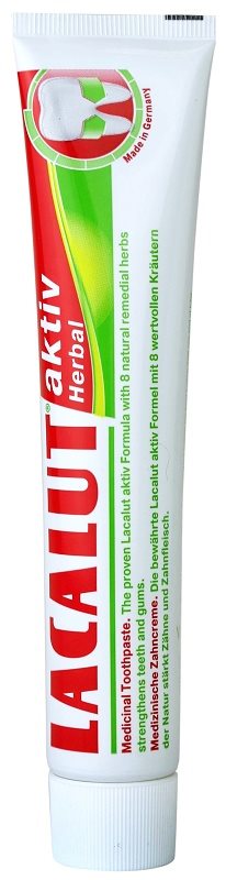Lacalut Aktiv Herbal Tooth and Gum Strengthening Toothpaste