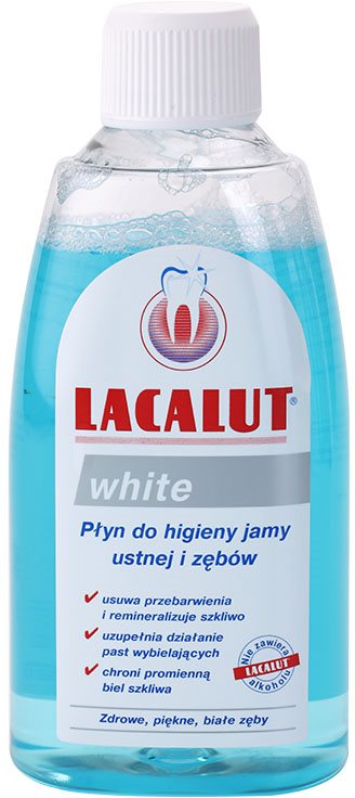 Lacalut White enjuague bucal con efecto blanqueador