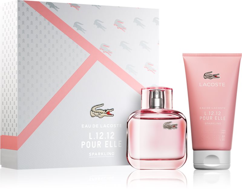 Lacoste Eau de Lacoste L.12.12 Pour Elle Sparkling darilni set