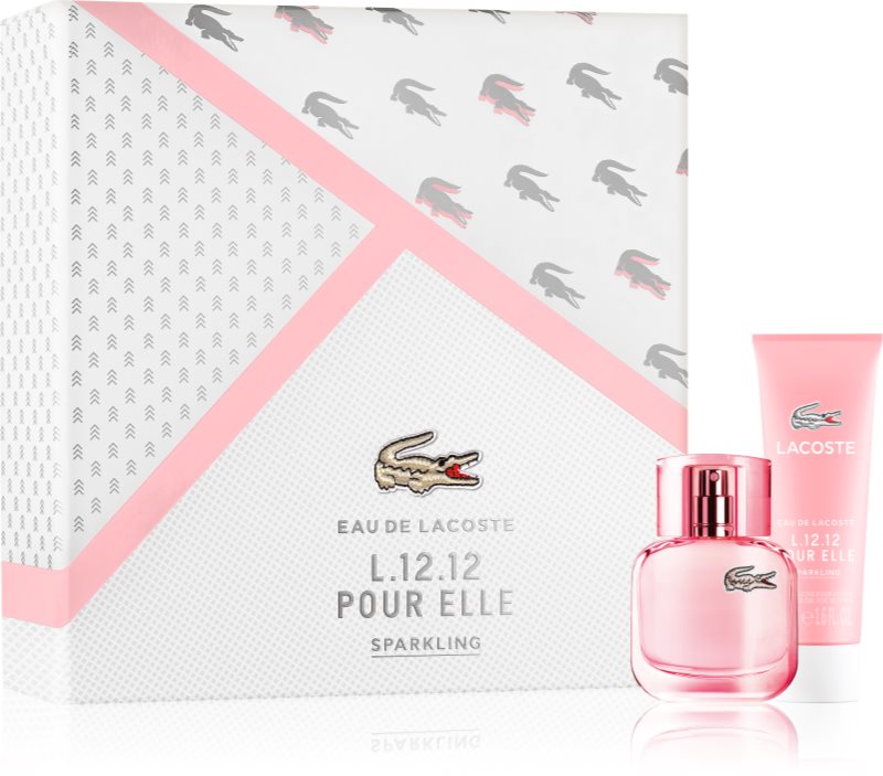 Lacoste Eau de Lacoste L.12.12 Pour Elle Sparkling darčeková sada III.