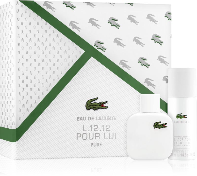 Lacoste Eau de Lacoste L.12.12 Blanc Gift Set IX.