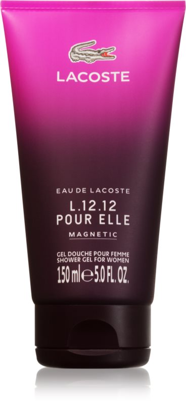 Lacoste Eau de L.12.12 Pour Elle Magnetic gel de ducha para mujer 150 ml