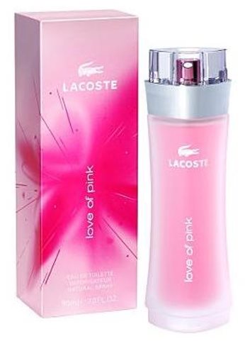 Lacoste Love of Pink eau de toilette para mujer 90 ml