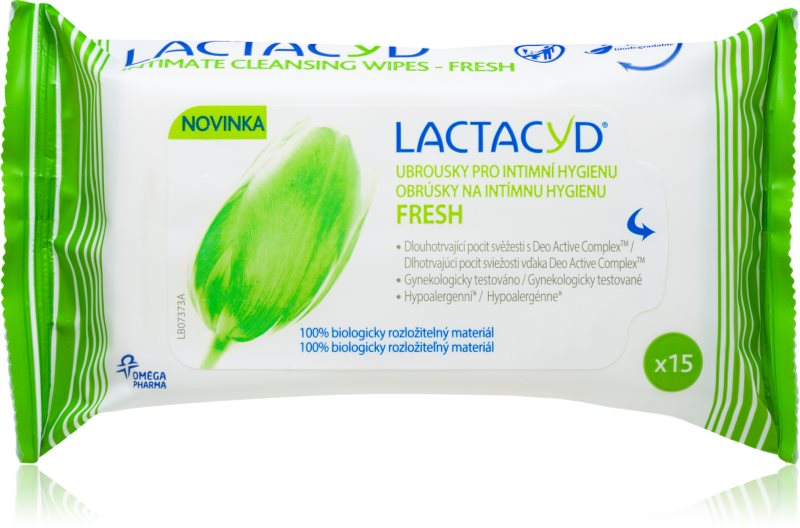 Lactacyd Fresh Intimate Cleansing Wipes