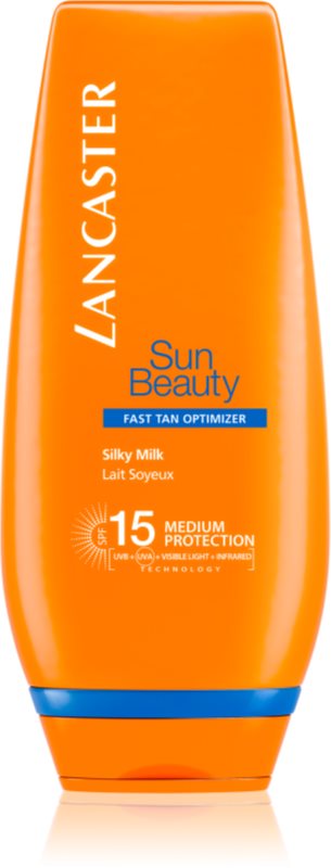 Lancaster Sun Beauty hedvábné opalovací mléko SPF 15
