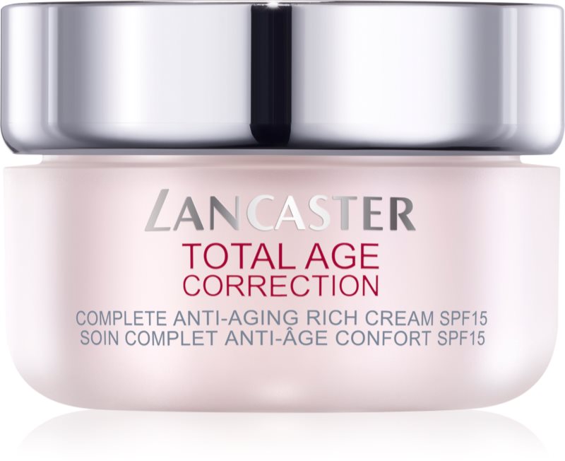 Lancaster Total Age Correction odżywczy krem przeciwzmarszczkowy SPF 15