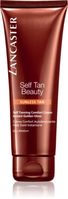 Lancaster Self Tan Beauty Creme bronzeador fácil de aplicar para corpo e rosto