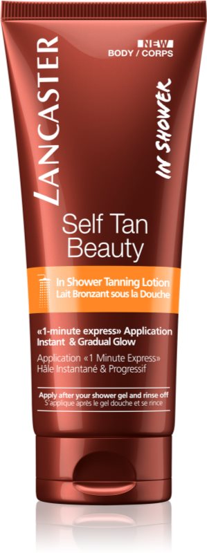 Lancaster Self Tan Beauty Self-Tanning Shower Lotion for Gradual Tan