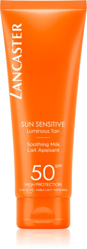 Lancaster Sun Sensitive mleko za sončenje za občutljivo kožo SPF 50
