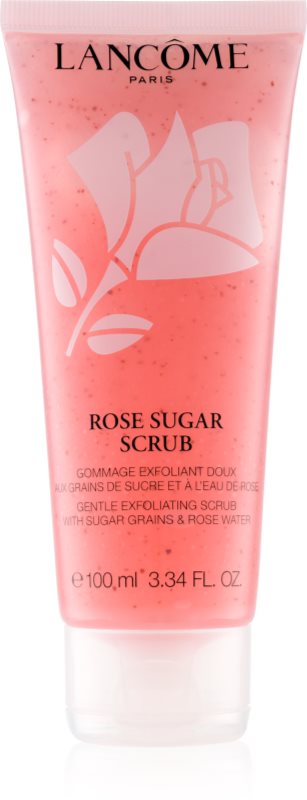 Lancôme Rose Sugar Scrub vyhladzujúci peeling pre citlivú pleť