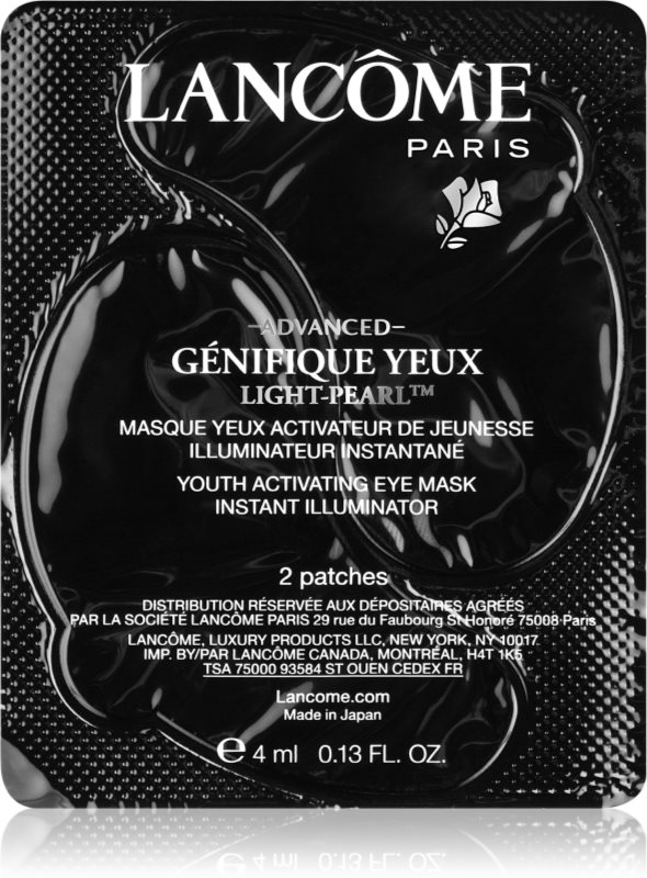 Lancôme Génifique Advanced Yeux Light-Pearl™ oční maska ve formě náplasti pro omlazení pleti