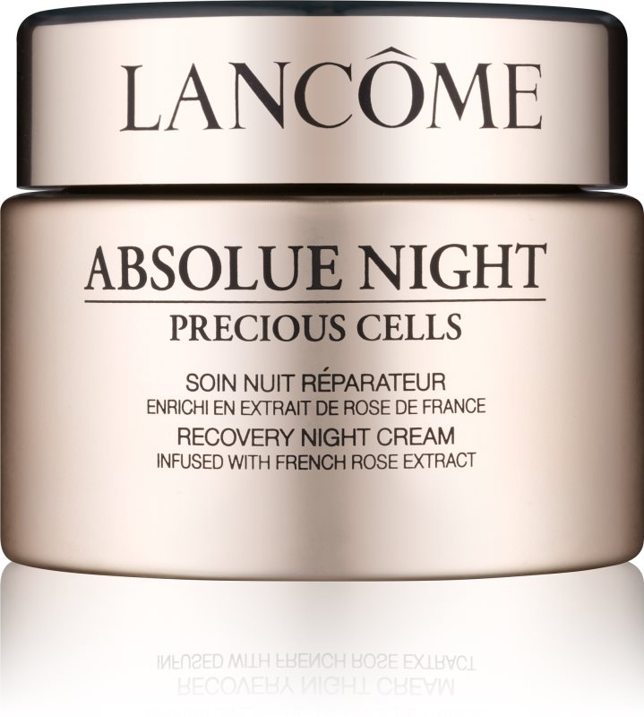 Lancôme Absolue Night Precious Cells noční regenerační a protivráskový krém pro suchou pleť