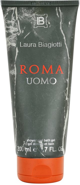 Laura Biagiotti Roma Uomo Duschgel für Herren 200 ml