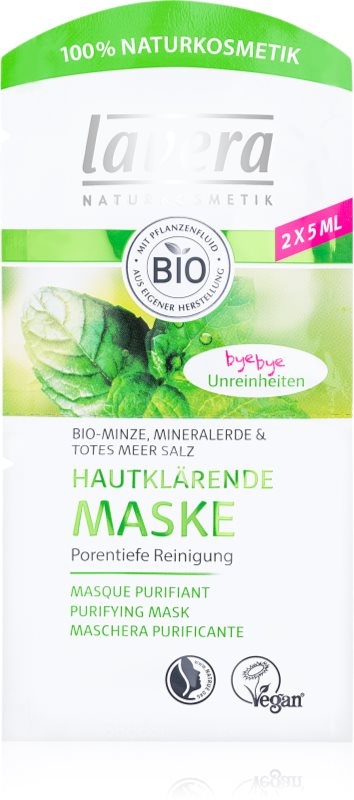 Lavera Bio Mint globoko čistilna maska
