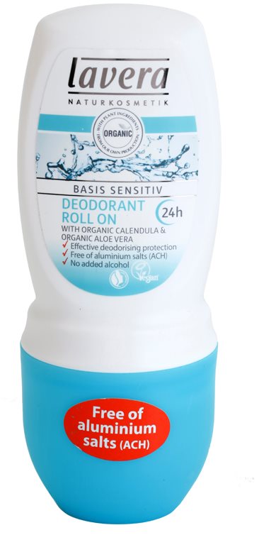 Lavera Basis Sensitiv Roll-On Deodorant for Sensitive Skin