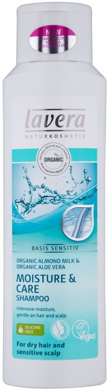 Lavera Basis Sensitiv Shampoo für trockene Haare und eine empfindliche Kopfhaut