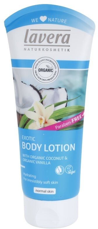 Lavera Exotic leite corporal hidratante sem parabenos