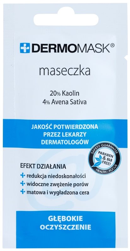 L'biotica DermoMask Reinigungsmaske für Haut mit kleinen Makeln