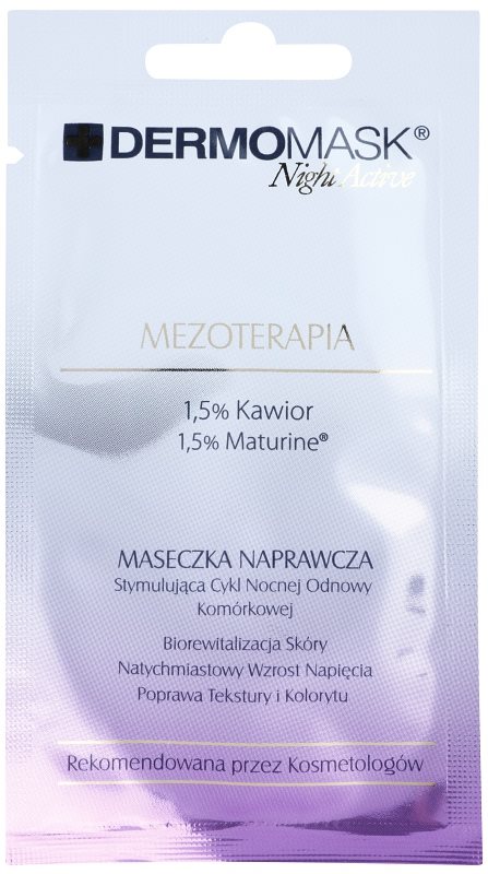 L'biotica DermoMask Night Active Mask with Mesotherapeutic Effect