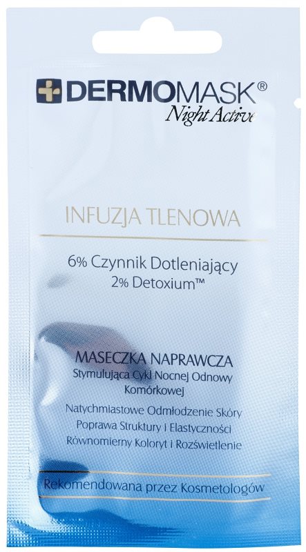 L’biotica DermoMask Night Active oksigenacijska maska